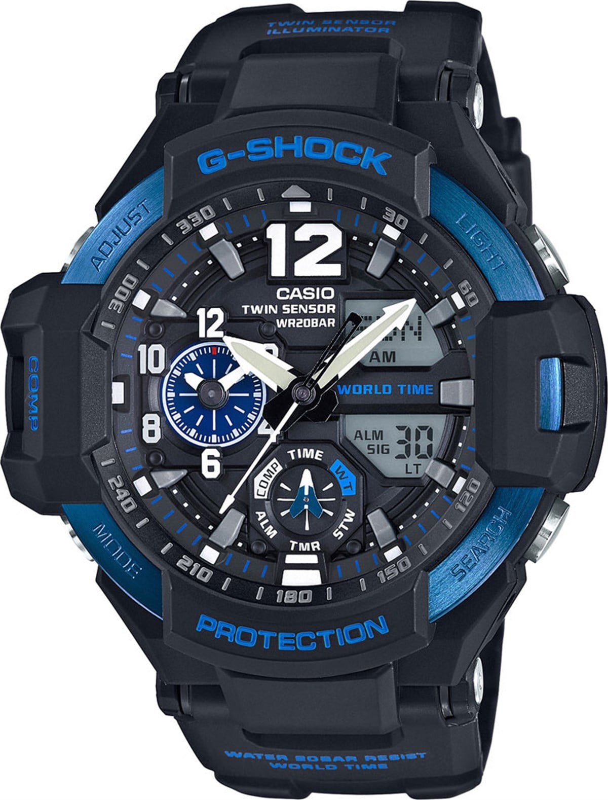 CasioGA-1100-2BDRCasio G-Shock GA-1100-2BDR Erkek Kol Saati