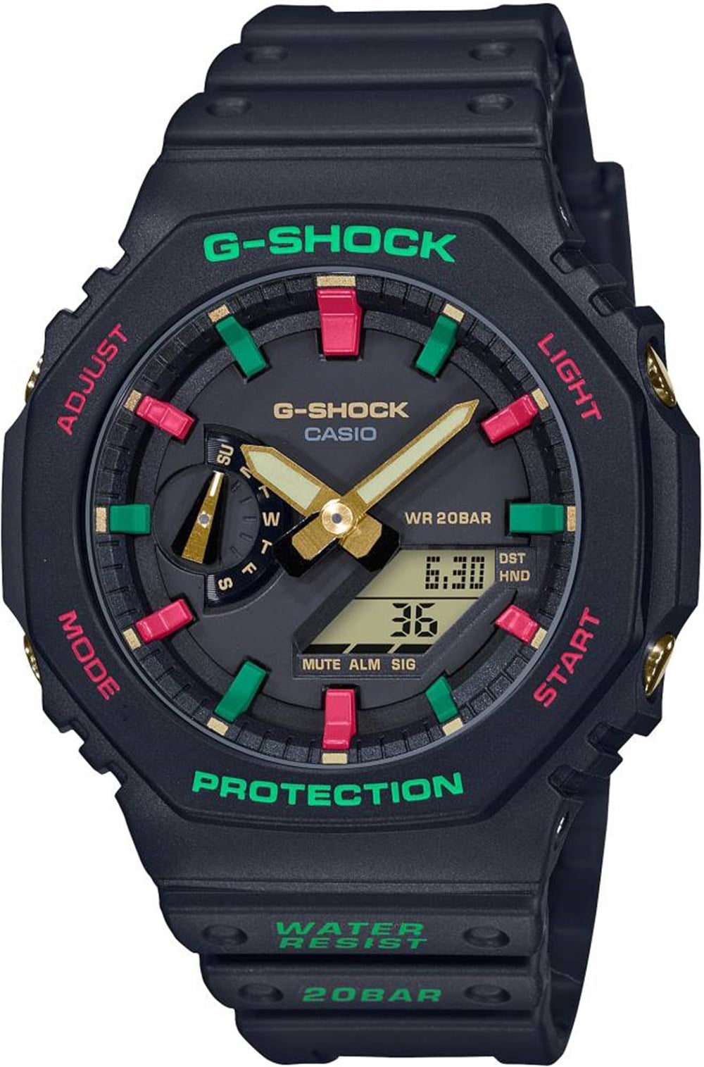 CasioGA-2100TH-1ADRCasio GA-2100TH-1ADR G-Shock Erkek Kol Saati