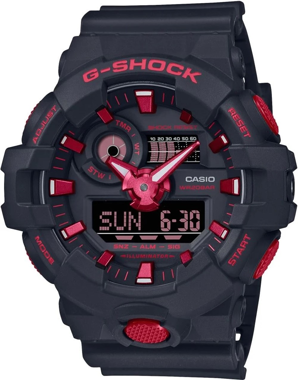 CasioGA-700BNR-1ADRCasio GA-700BNR-1ADR G-Shock Erkek Kol Saati