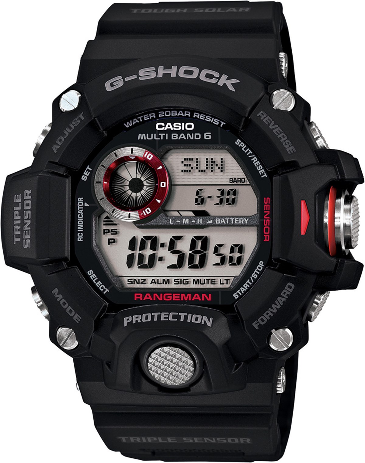 CasioGW-9400-1DRCasio GW-9400-1DR G-shock Erkek Kol Saati