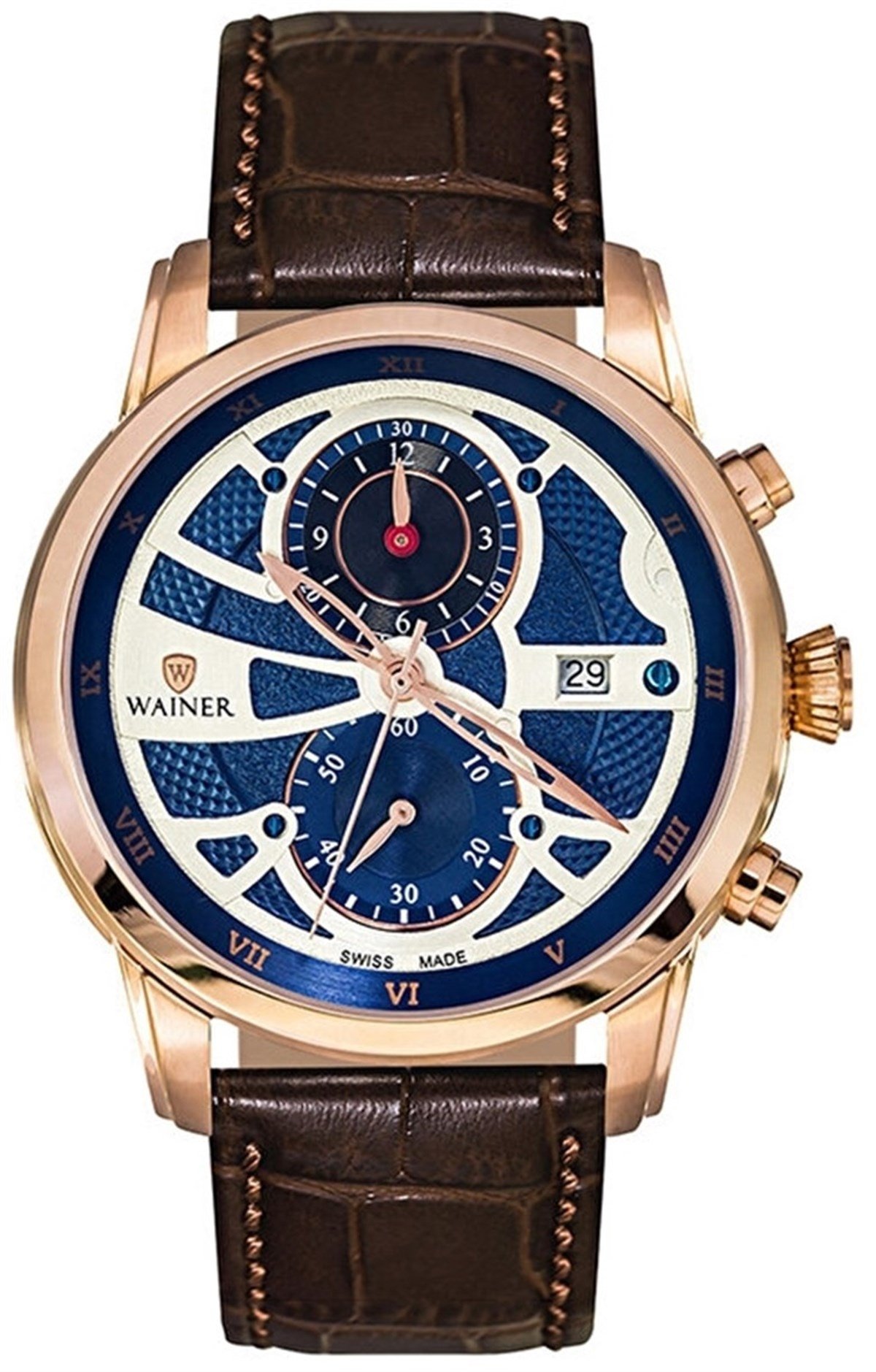 WainerWA.19372-AWainer WA.19372-A Erkek Kol Saati