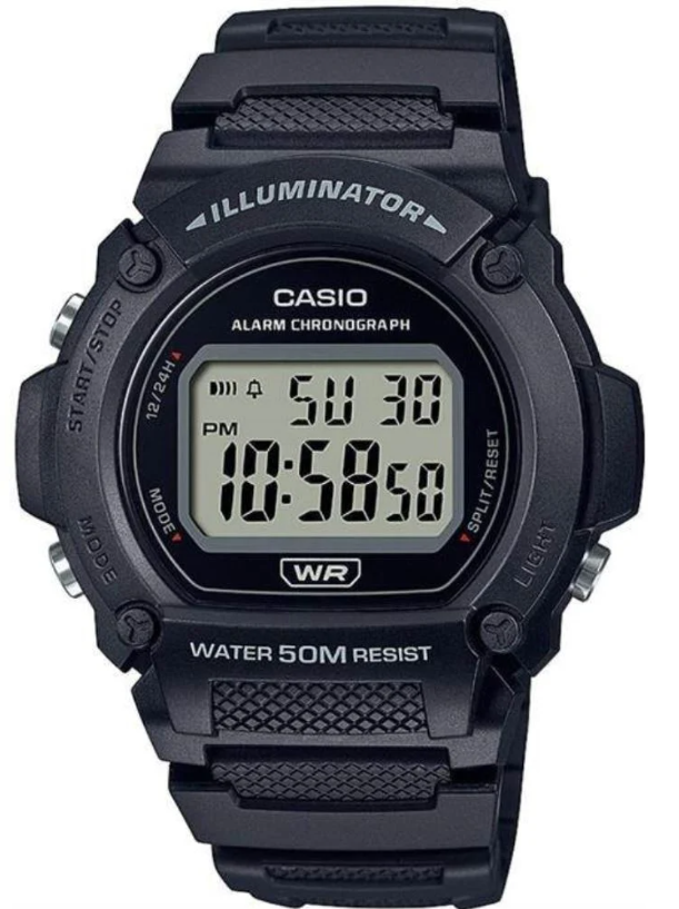 CasioW-219H-1AVDFCasio W-219H-1AVDF Erkek Kol Saati