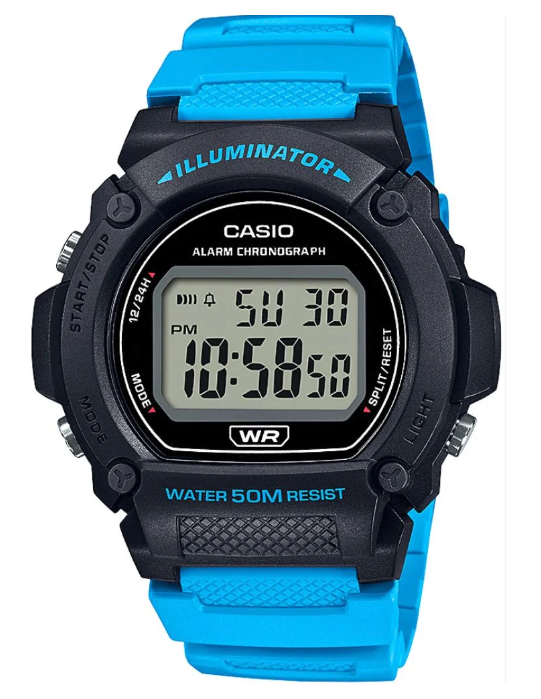CasioW-219H-2A2VDFCasio W-219H-2A2VDF Erkek Kol Saati