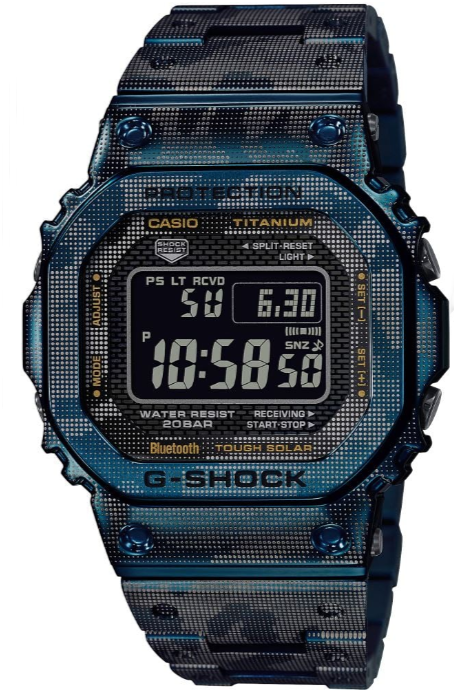 CasioGMW-B5000TCF-2DRCasio GMW-B5000TCF-2DR Bluetooth G-Shock Erkek Kol Saati