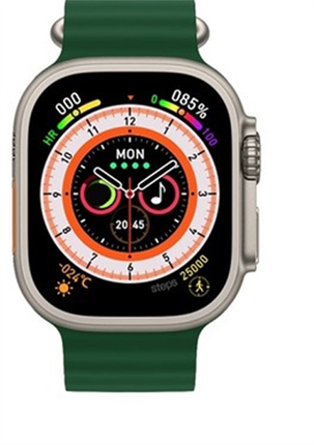 NavimarineULTRA8 TW7707 YEŞİLNavimarine ULTRA8 TW7707 Yeşil Smart Akıllı Erkek Kol Saati