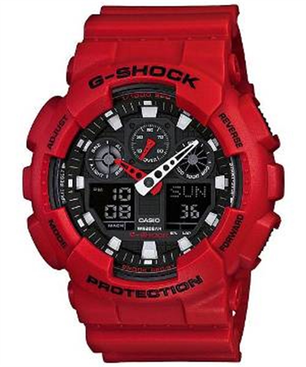 Casio GA-100B-4ADR Erkek Kol Saati