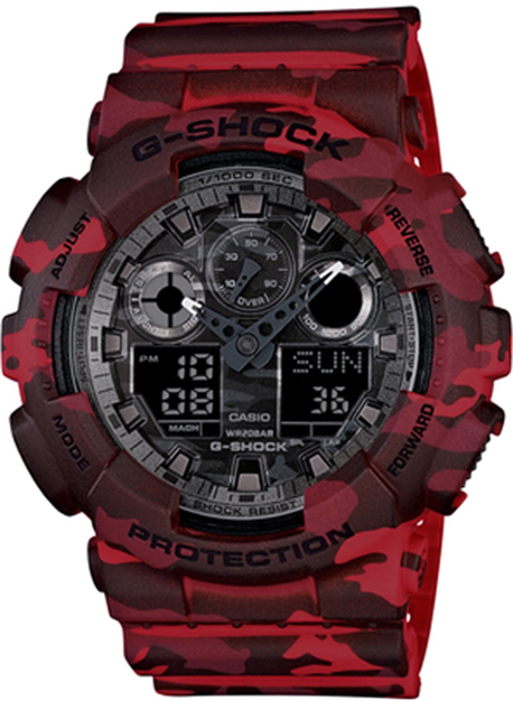 Casio GA-100CM-4ADR Erkek Kol Saati