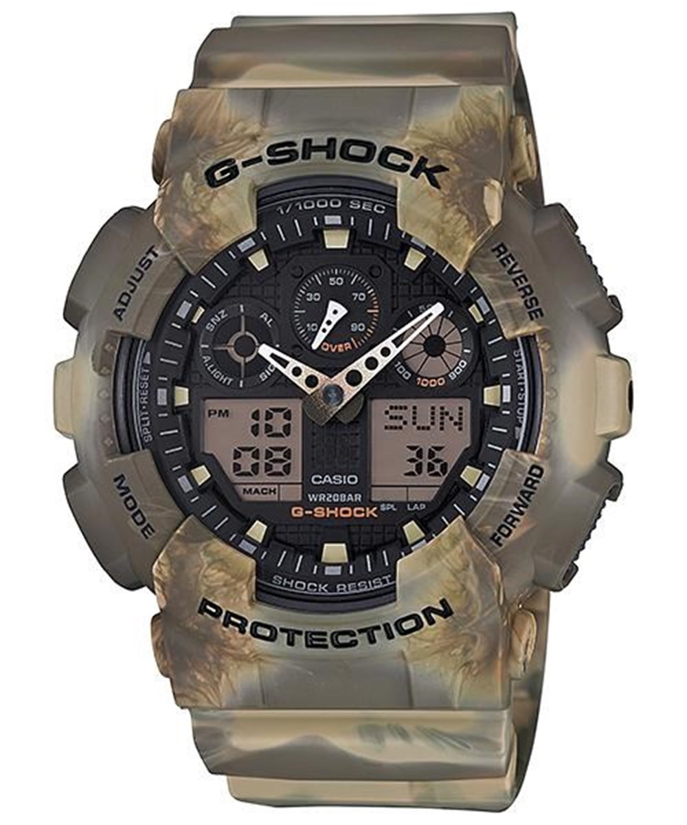 Casio GA-100MM-5ADR G-Shock Erkek Kol Saati