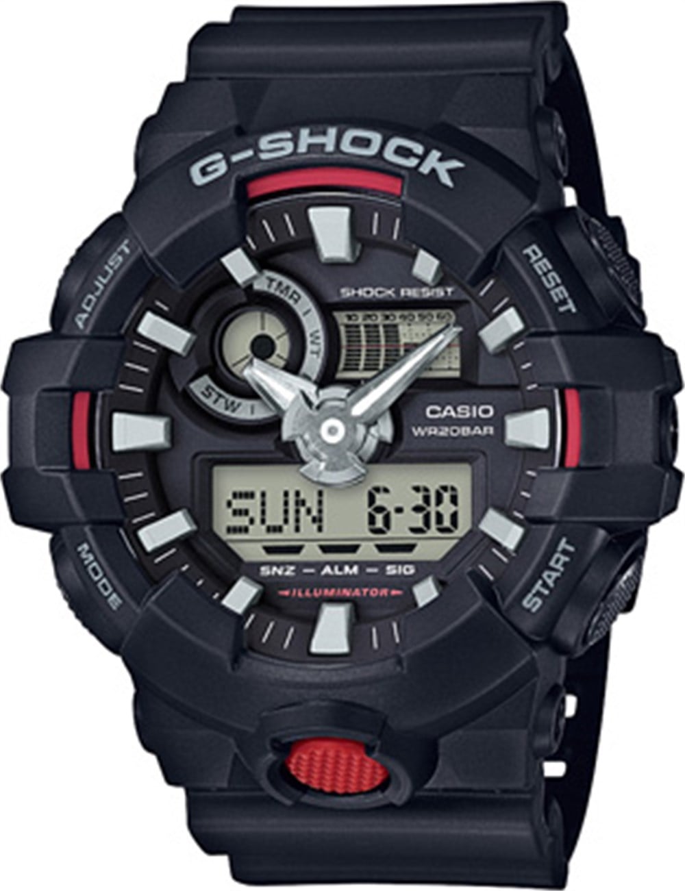 Casio GA-700-1ADR Erkek Kol Saati