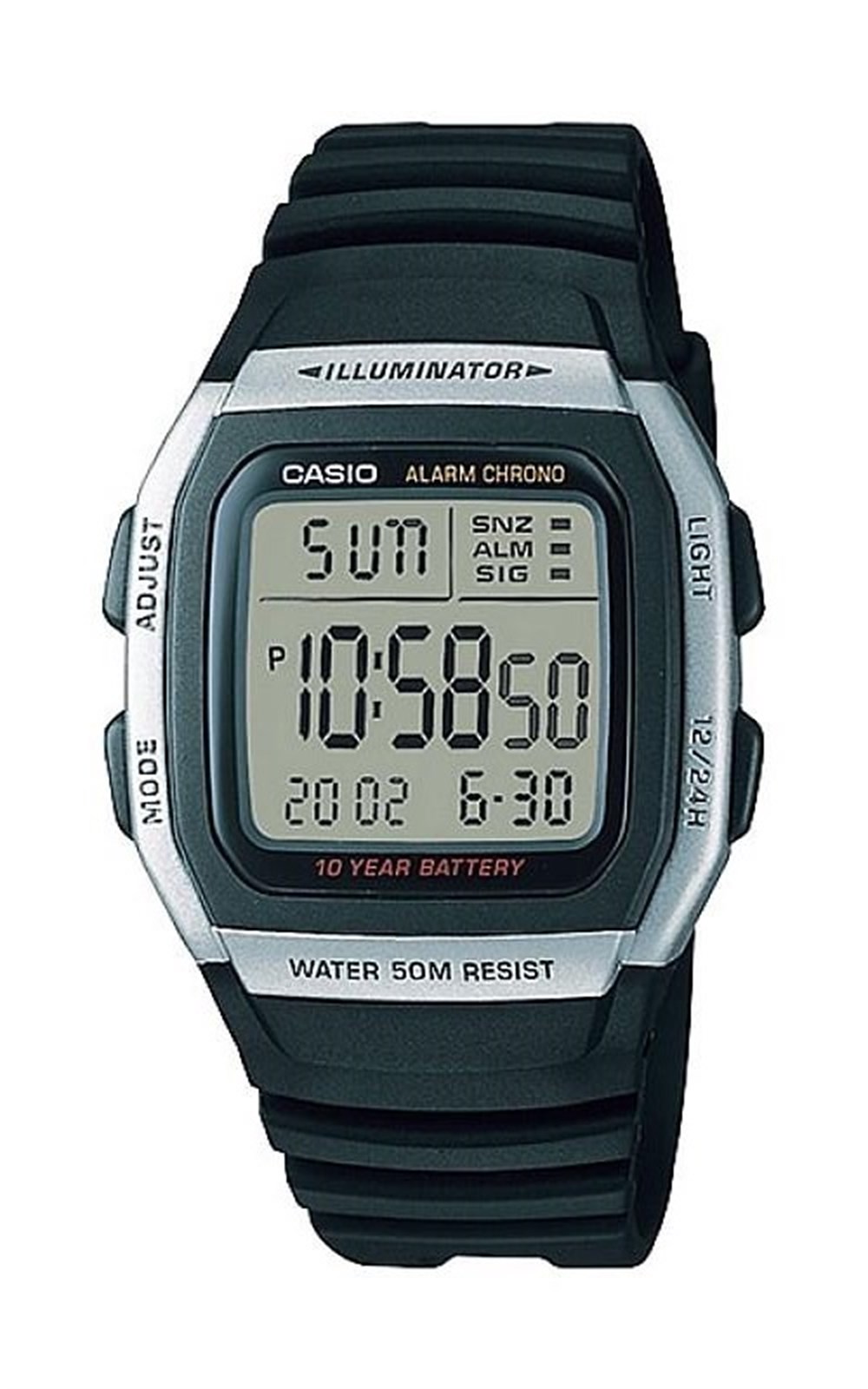 CasioW-96H-1AVDFCasio W-96H-1AVDF Erkek Kol Saati