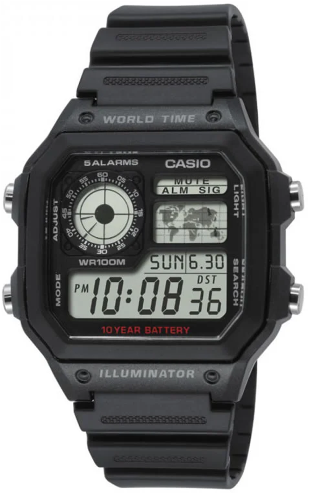 CasioAE-1200WH-1AVDFCasio AE-1200WH-1AVDF Erkek Kol Saati