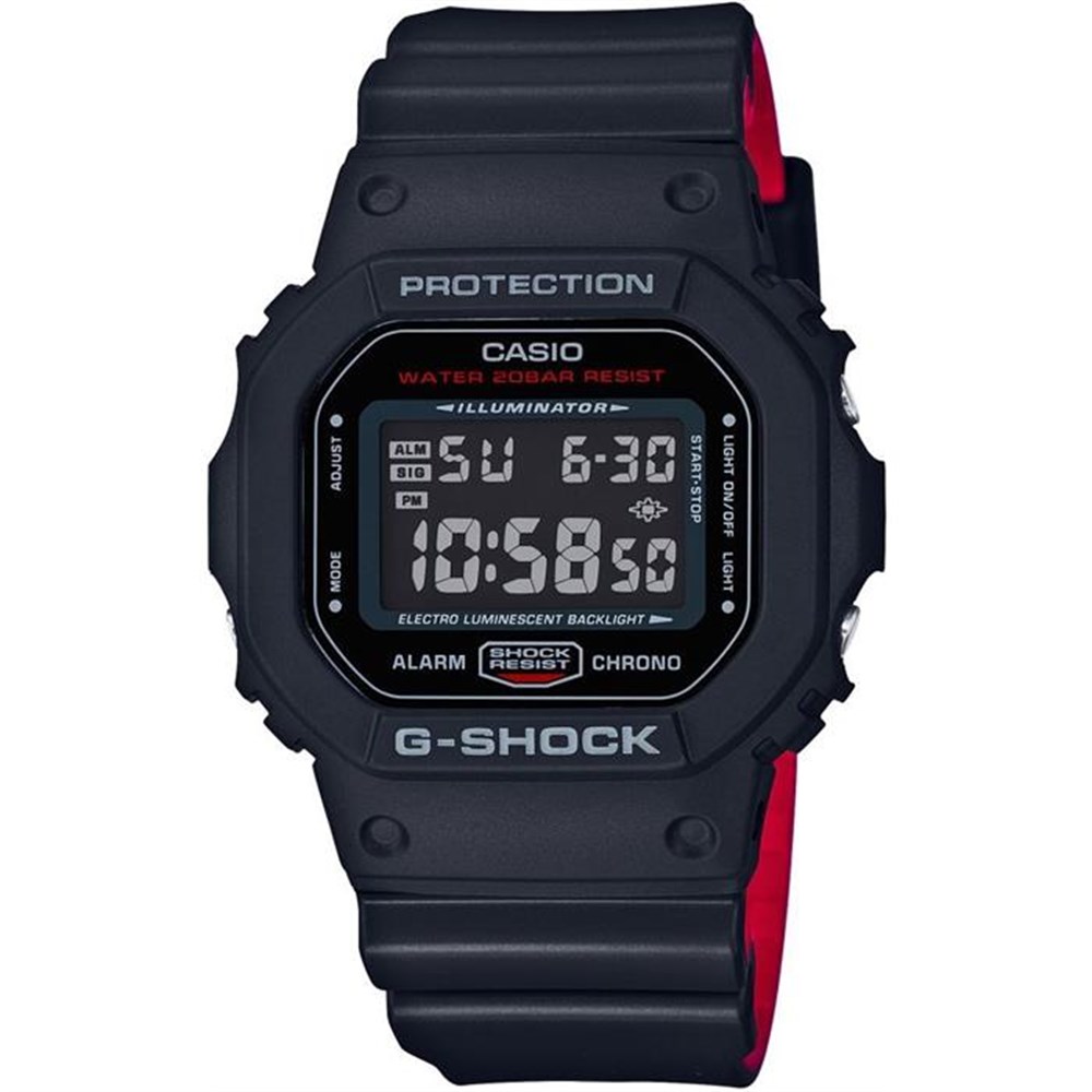 CasioDW-5600HR-1DRCasio DW-5600HR-1DR Erkek Kol Saati