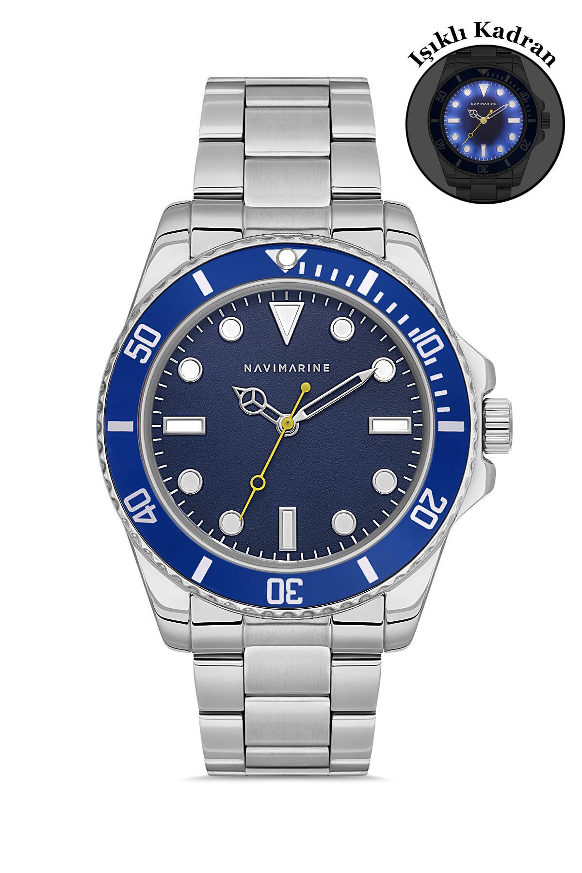 NavimarineNM181-03Navimerine NM181-03 Işıklı Kol Saati