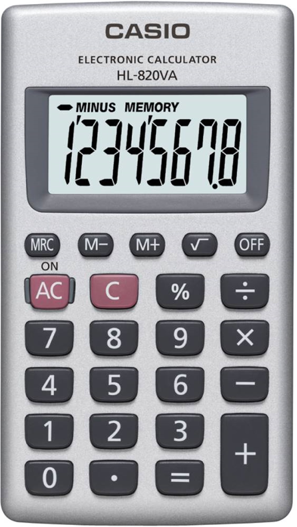 CasioHL-820VACasio HL-820VA Hesap Makinası