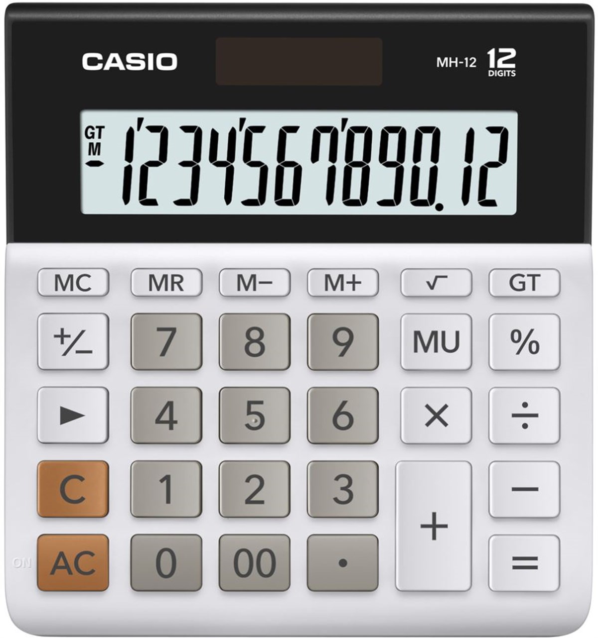 CasioMH-12-WECasio MH-12-WE Hesap Makinası