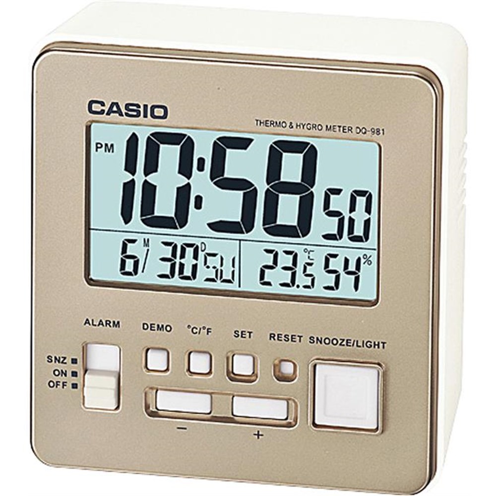 CasioDQ-582D-2RDFCasio DQ-981D-2RDF Masa Saati