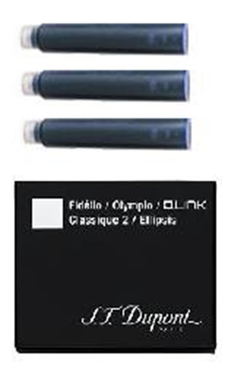 S.t.dupont 040110 Dolma Kalem Kartuşu Siyah