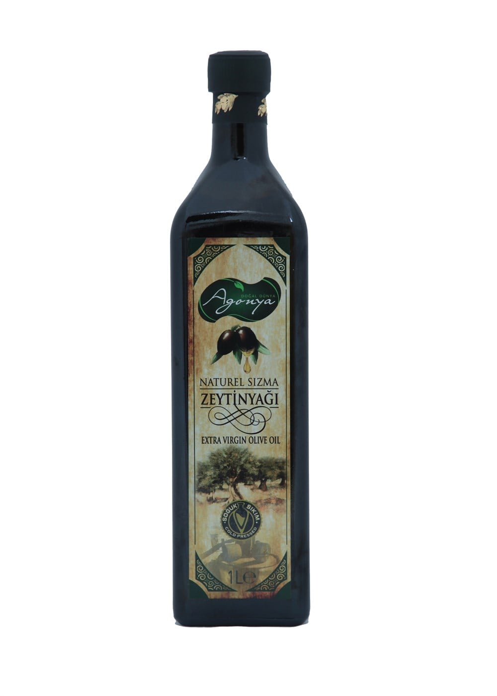 Agonya Naturel Sızma Zeytinyağı (Soğuk Sıkım) 1 L.