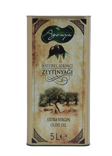 Agonya Naturel Birinci Zeytinyağı (Yemeklik) 5 L.