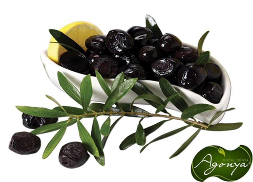 Agonya Gemlik Siyah Zeytin 2 kg.