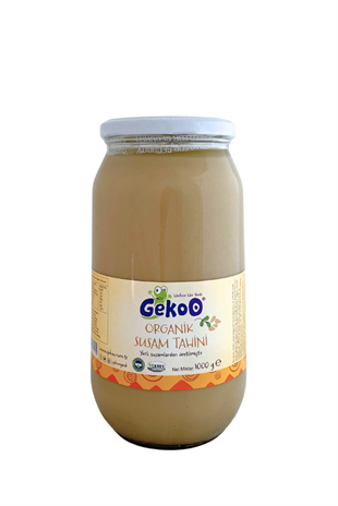 Gekoo Organik Tahin 1000G Yerli Susam Tahini