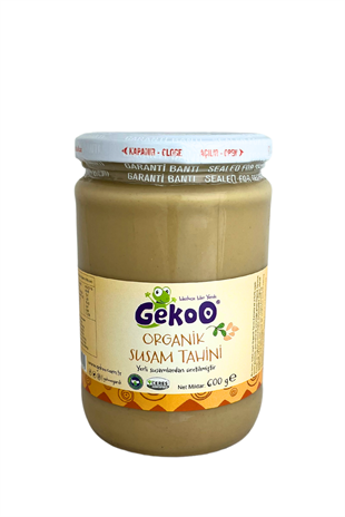 Gekoo Organik Tahin 600G Yerli Susam Tahini