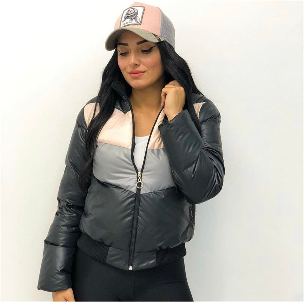 Şişme Spor Mont - SİYAH