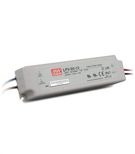 LPV-60-12 12VDC 5.00A Sabit Voltaj LED Sürücü