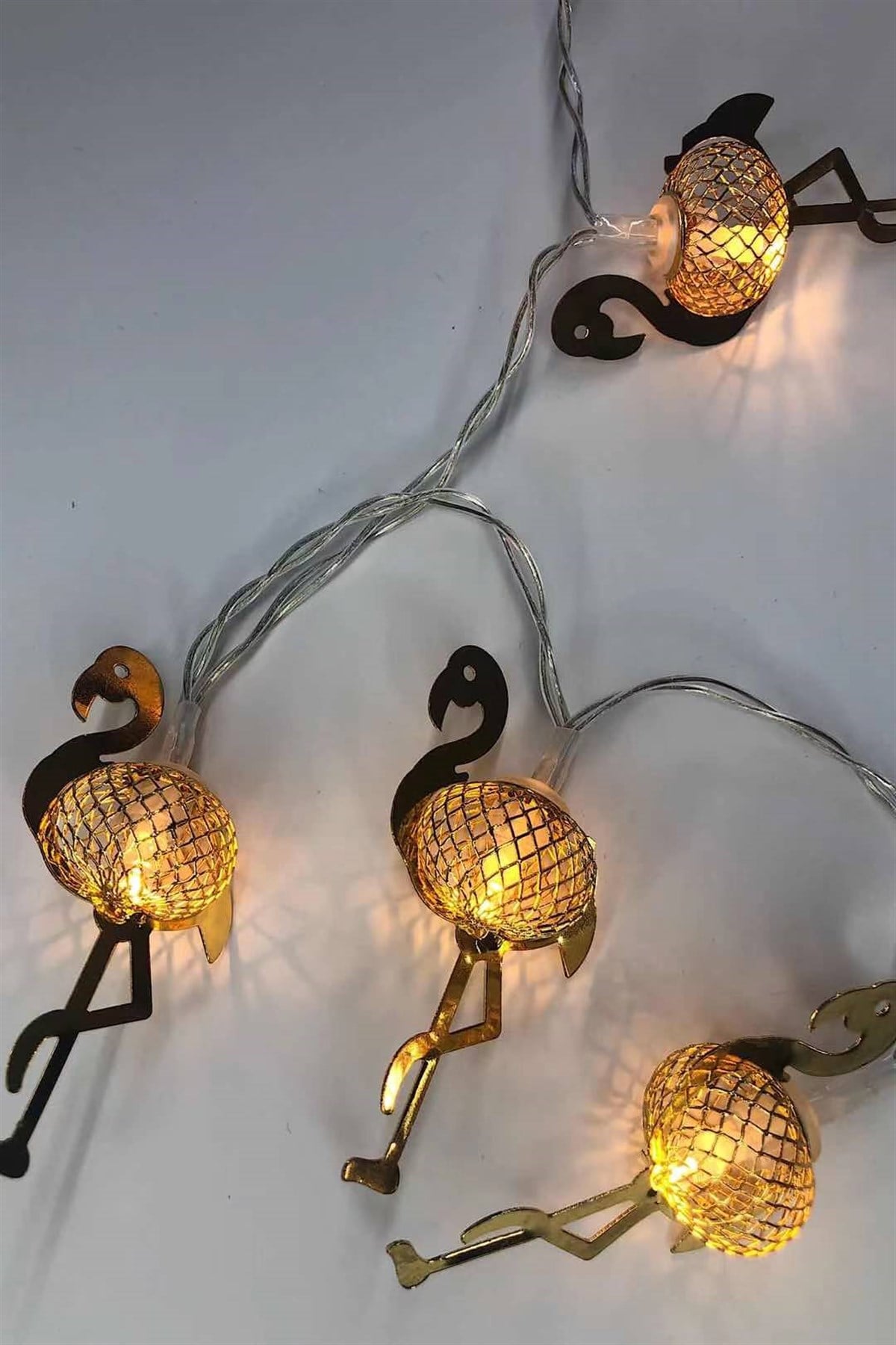 Gold Flamingo Işık Zinciri
