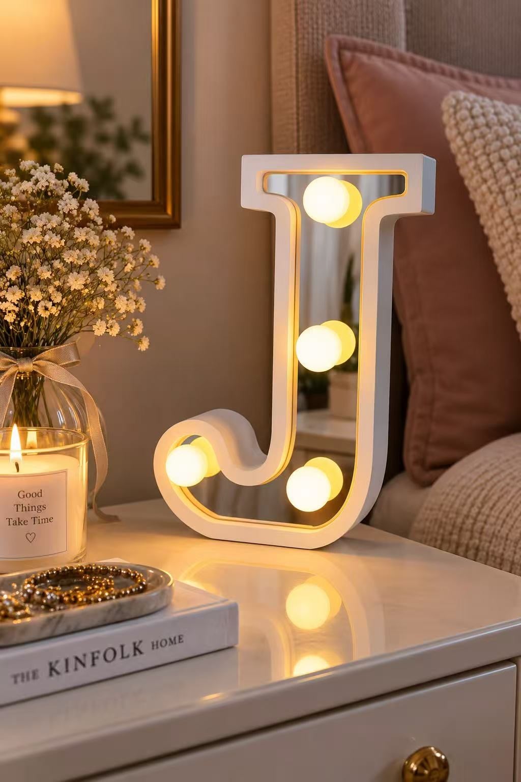 Harf Led  J