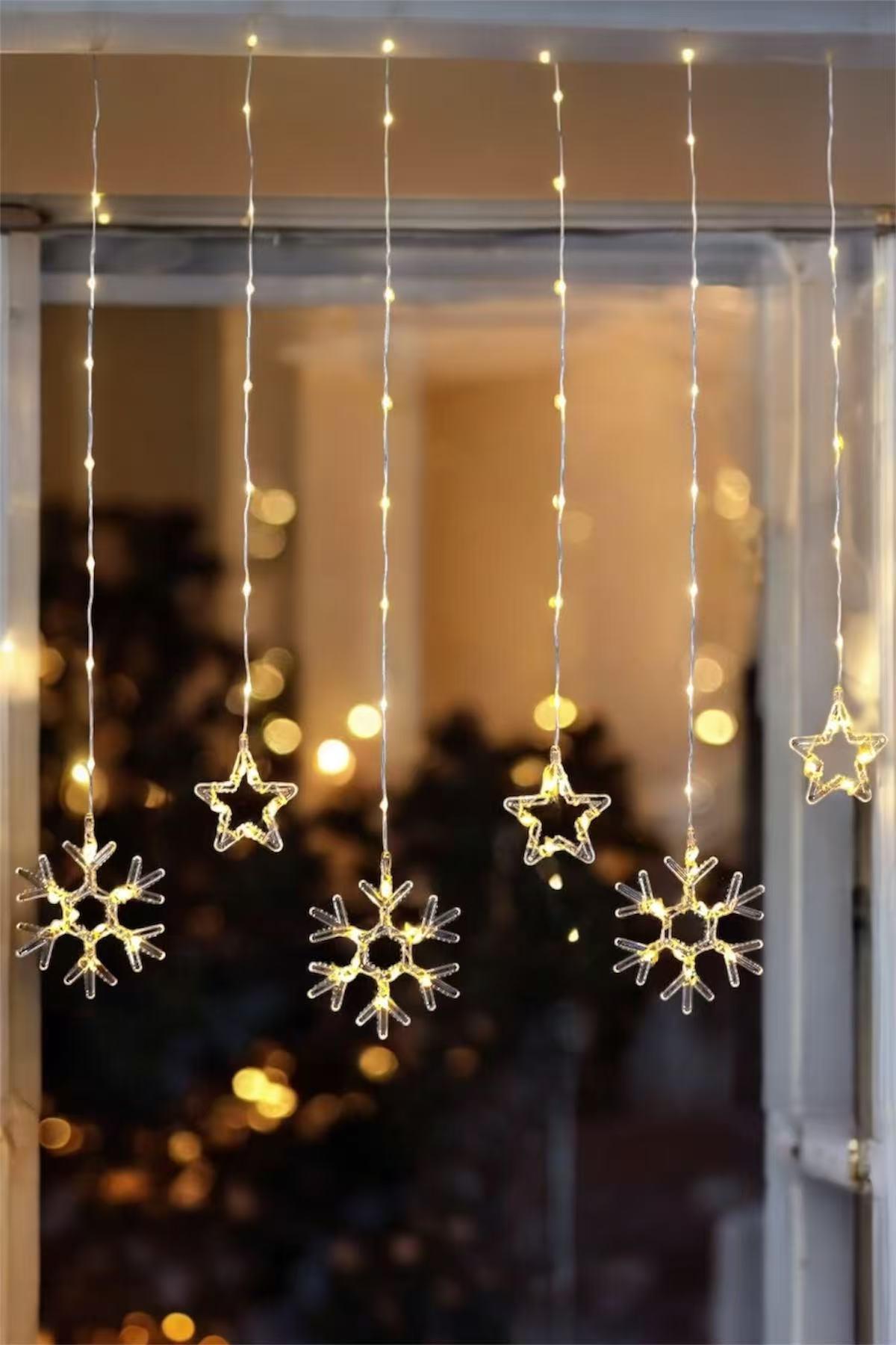 Kartanesi Perde Led Işık Kristal