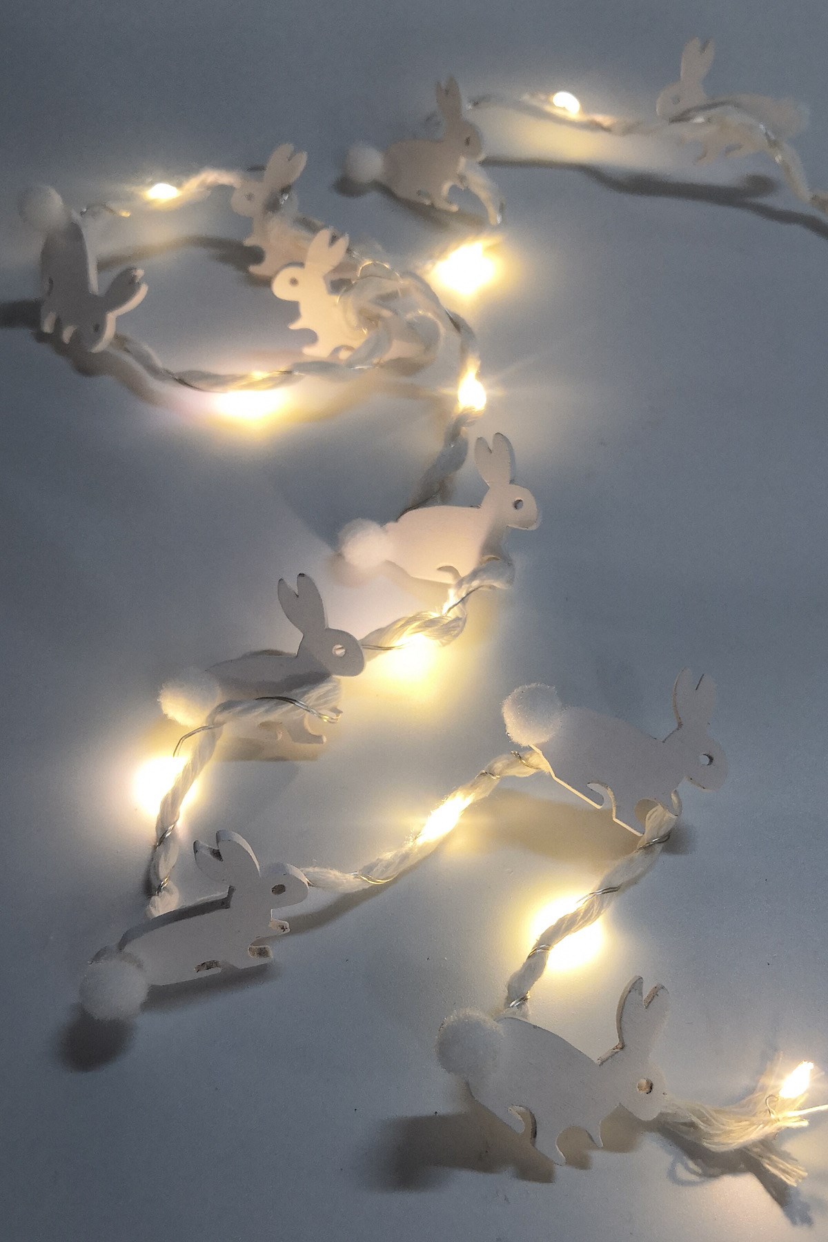 Tavşan Led Işık Paskalya Süsleme