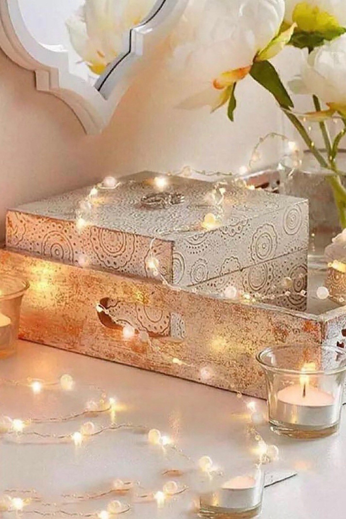 10 Lu İncili Saçak Led