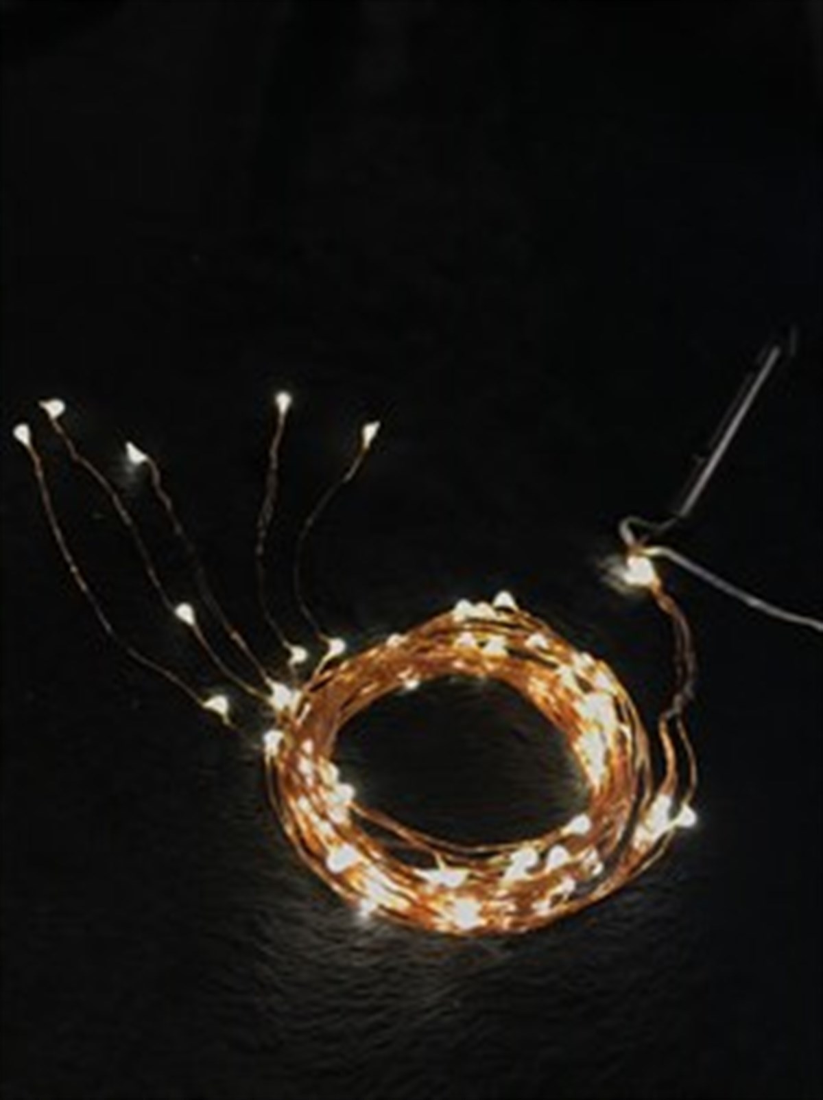 5 TELLİ SAÇAK LED 100 LEDLİ BAKIR TEL PİLLİ
