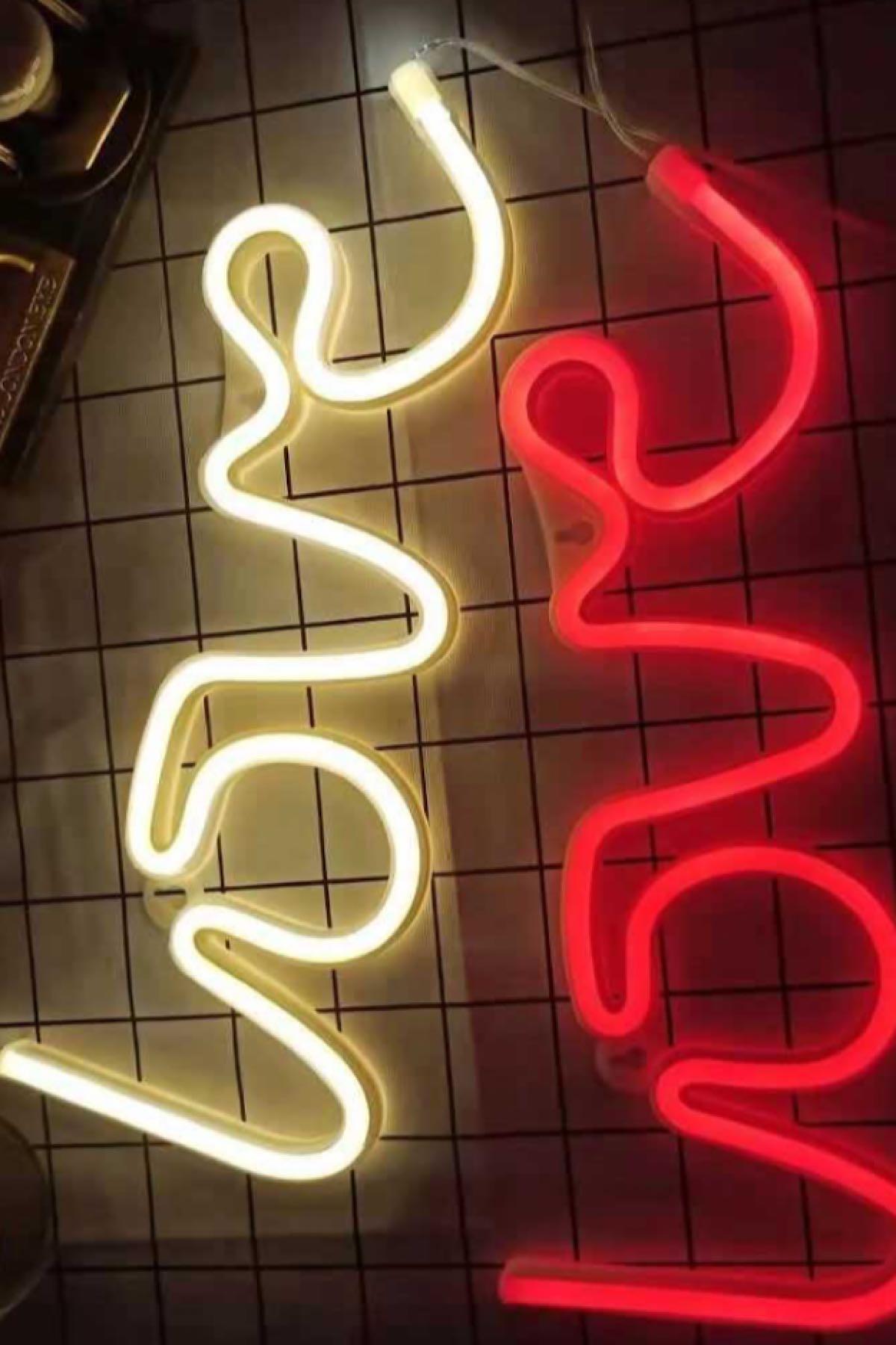 Neon Love Kırmızı
