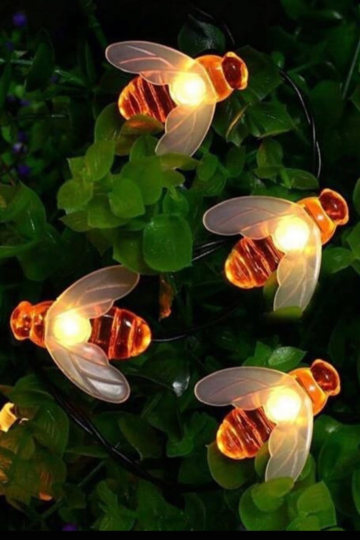 Solar Arılar Led Işık Zinciri