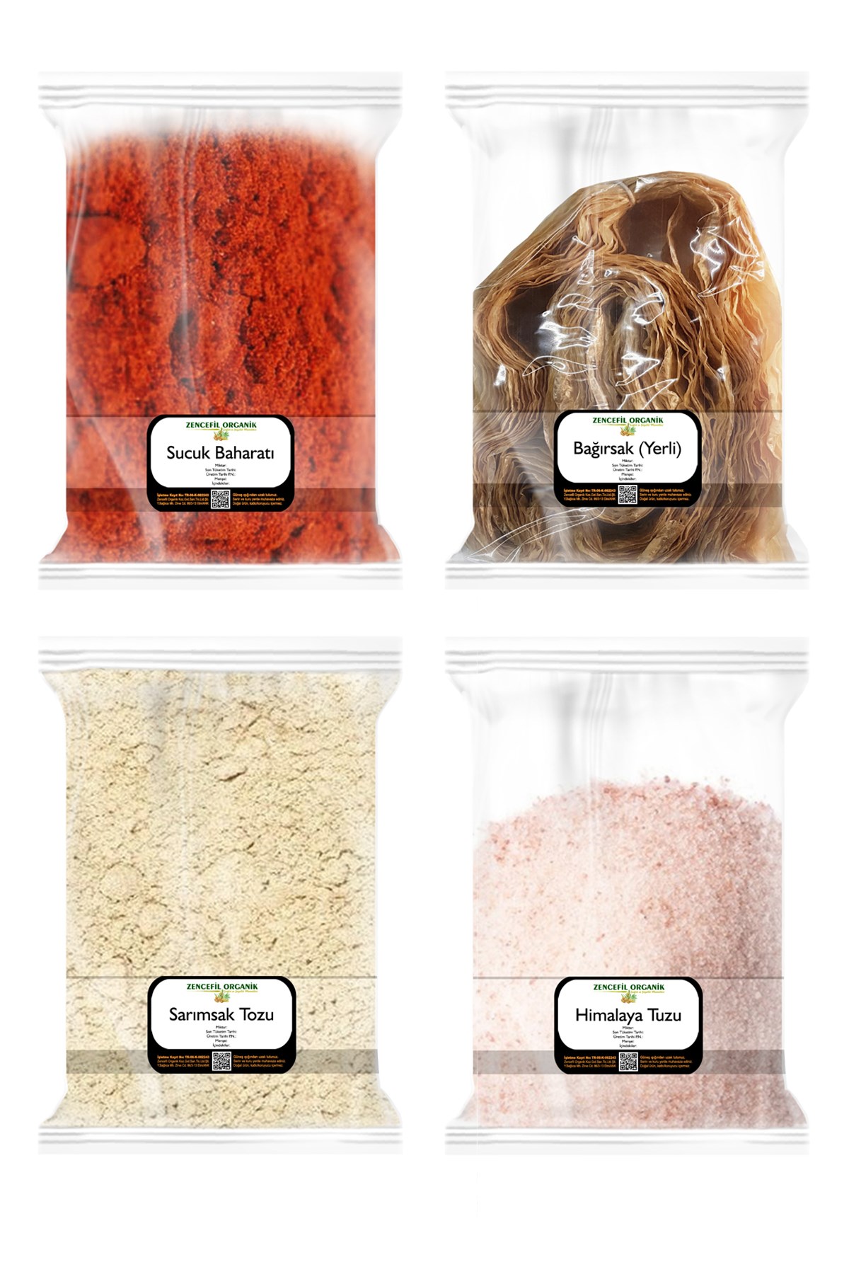 5 Kg. Kıyma İçin Sucuk Harcı Kiti ACISIZ Sucuk Baharatı Bağırsak Sarımsak Tozu Tuz