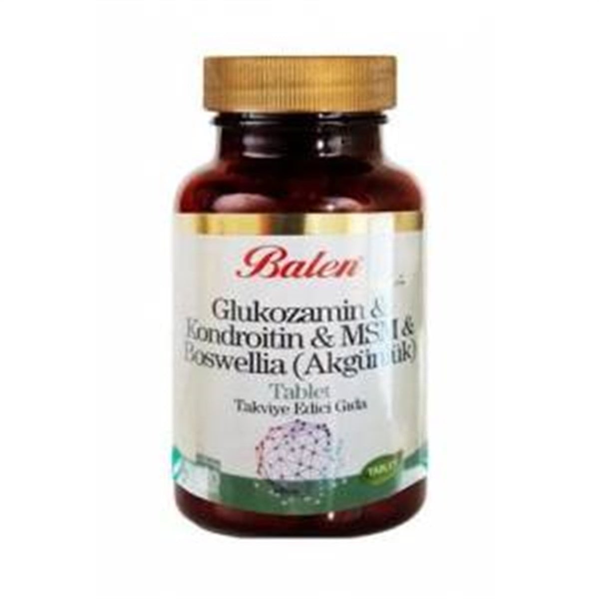 Balen Glukozamin Kondroitin Msm Boswellia Akgünlük 120 Tablet x 1200 Mg