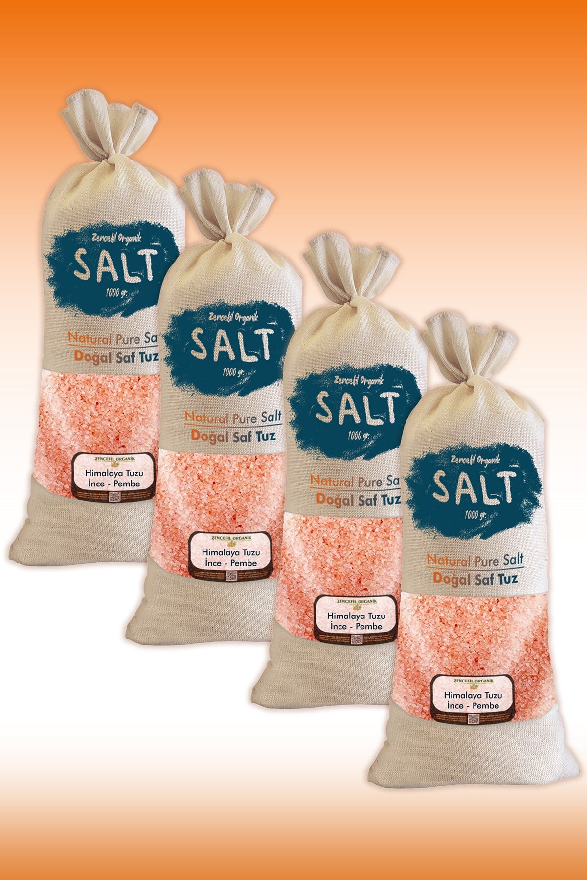 Himalaya Tuzu 4 Kg. Bez Torbada İnce Çekim Pembe Renk