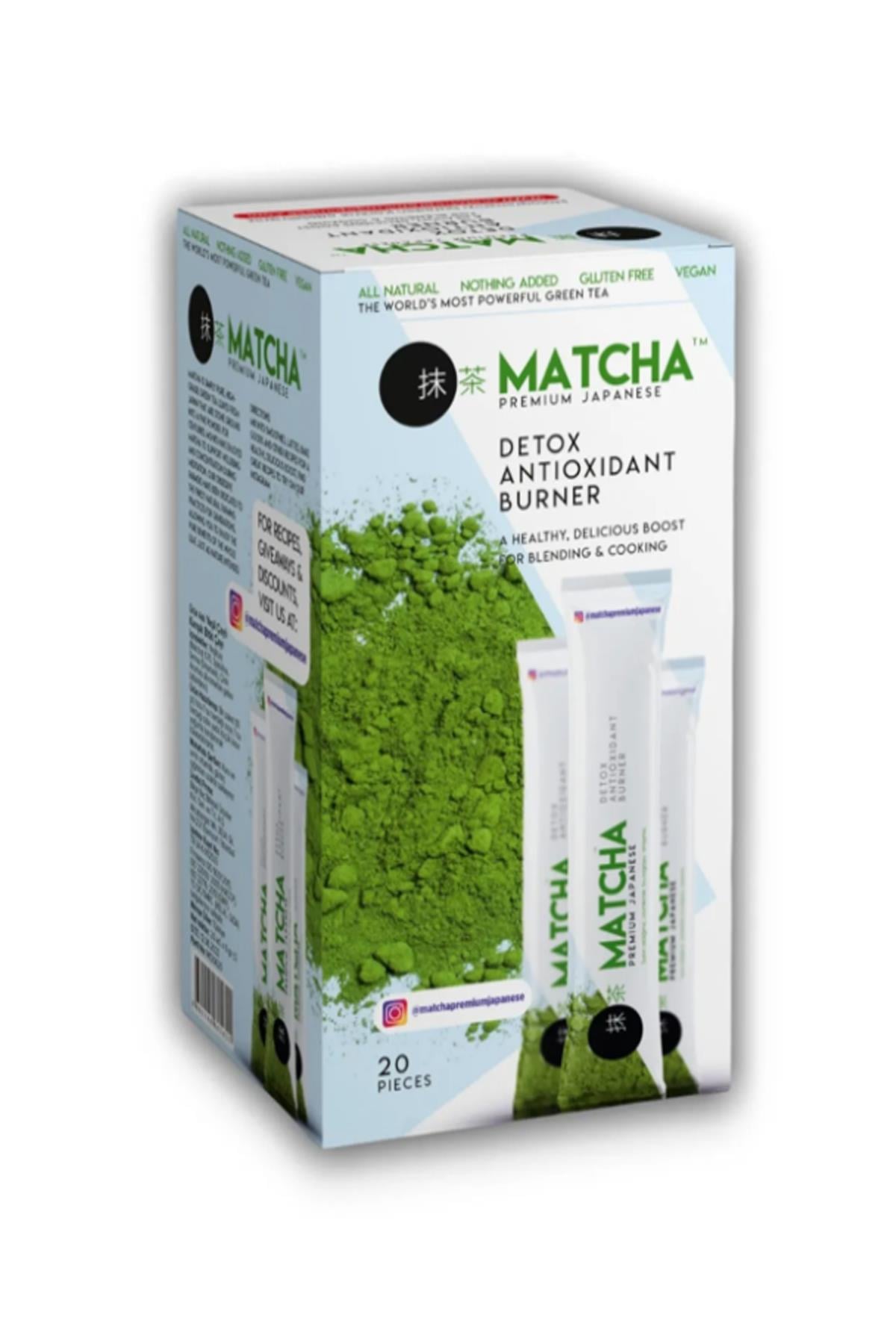 Matcha Premium Japanese Maça Japon Çayı 20 Sticks