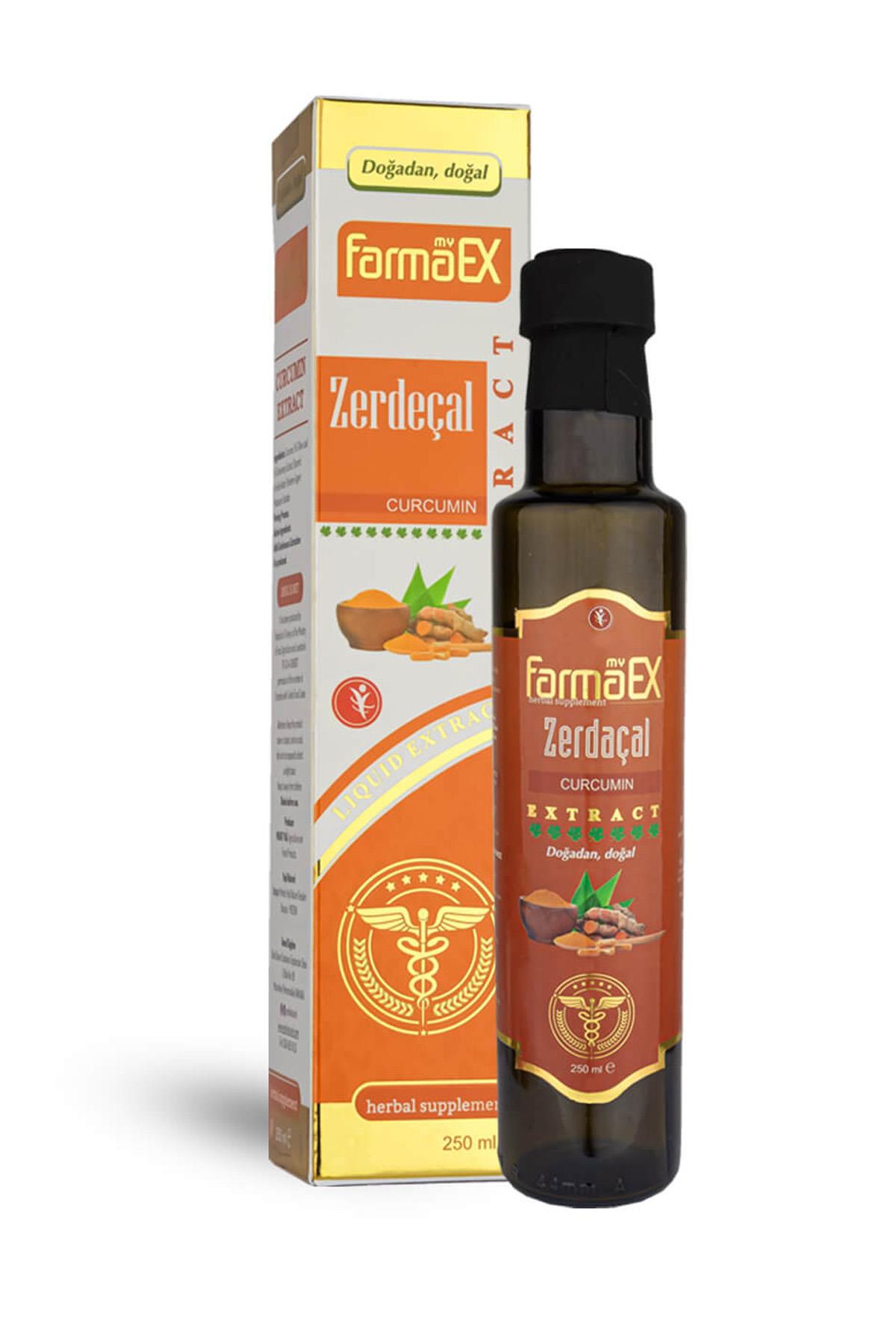 MY Farmaex Zerdeçal Ekstract Curcumın 250 Ml Myfarmaex