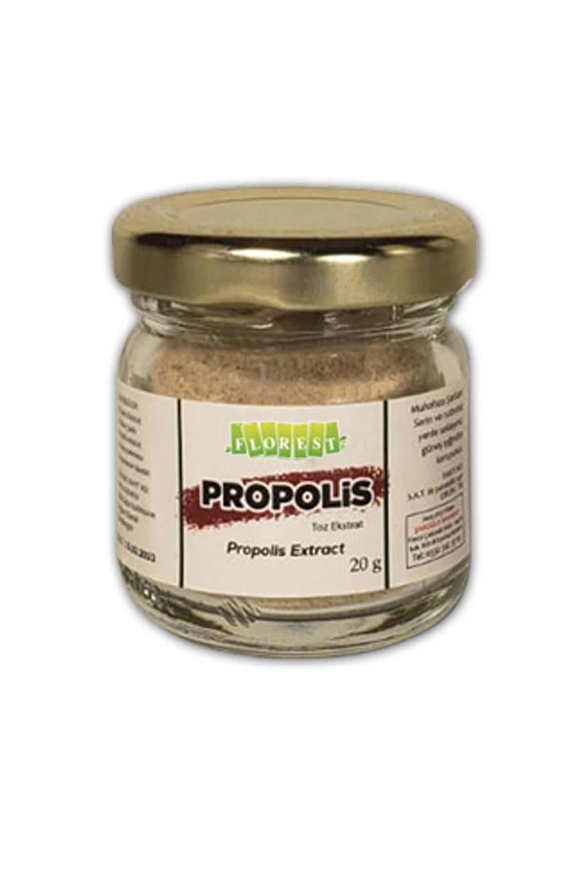 Saf Propolis Toz Ekstrakt 20 Gr. Propolis Extract Florest
