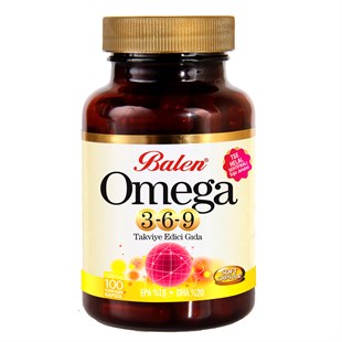 Balen Omega 3-6-9 Yumuşak Kapsül 1585 mg*100 Kapsül