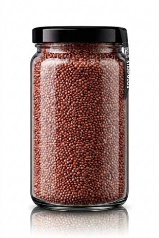 Kırmızı Kinoa Bi Kavanoz 660 cc. Cam Kavanozda 500 Gr. Kırmızı Kinoa