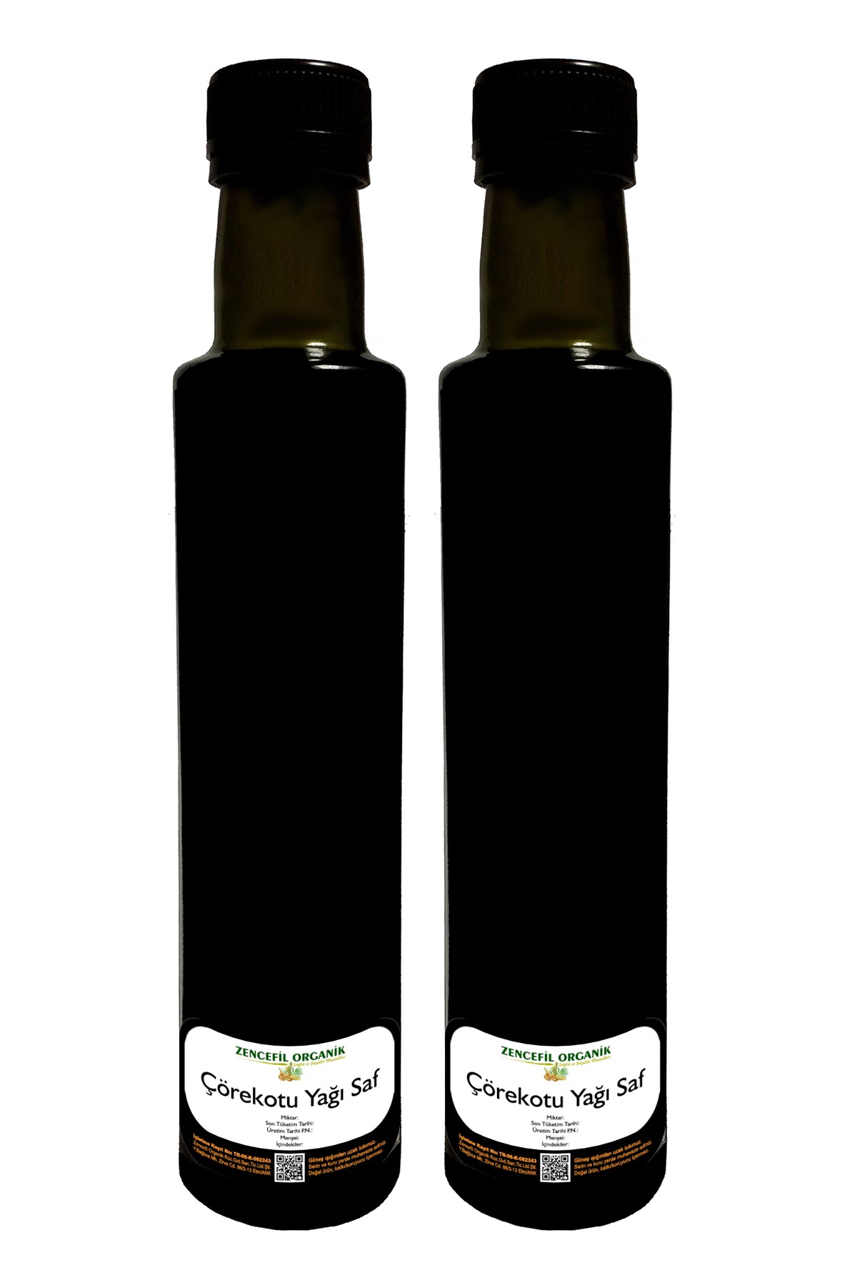 2 Adet Çörekotu Yağı 250 ml. x 2 Taze Sıkım Soğuk Pres Çörek Otu Yağı