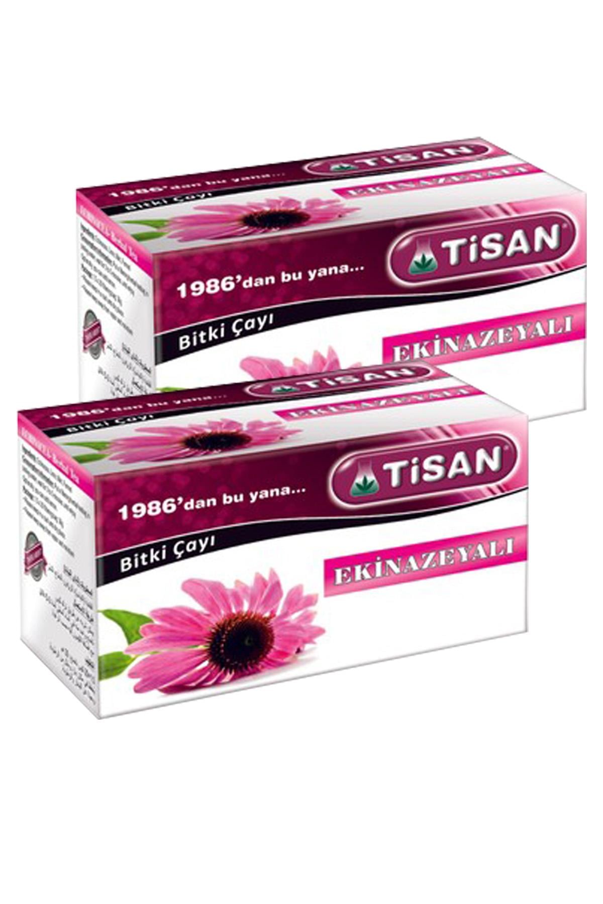 2 Kutu Tisan Ekinazeyalı Çay Ekinezyalı Sallama Çay Bitki Çayı