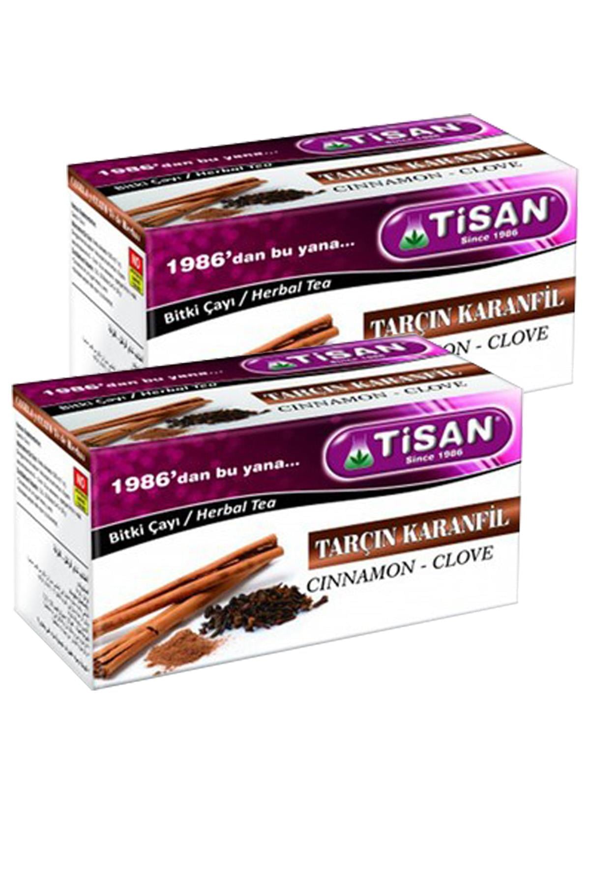2 Kutu Tisan Tarçın Karanfil Çayı Sallama Bitki Çayı