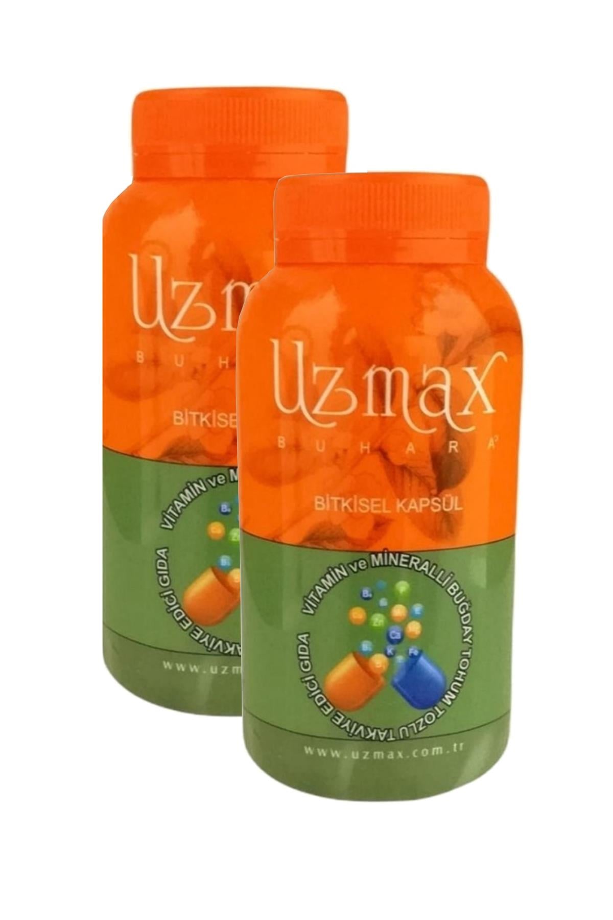 2 Kutu Uzamax Uzmax Uza Max Uz Max Bitkisel Kapsül Buhara