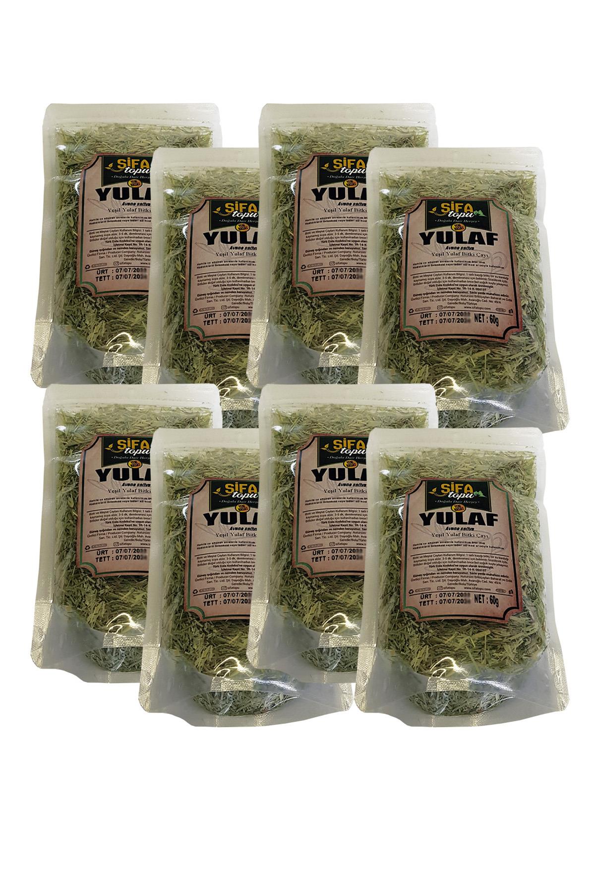 8 Paket Yeşil Yulaf Samanı 2020 Üretimi Gölgede Kurutulmuş