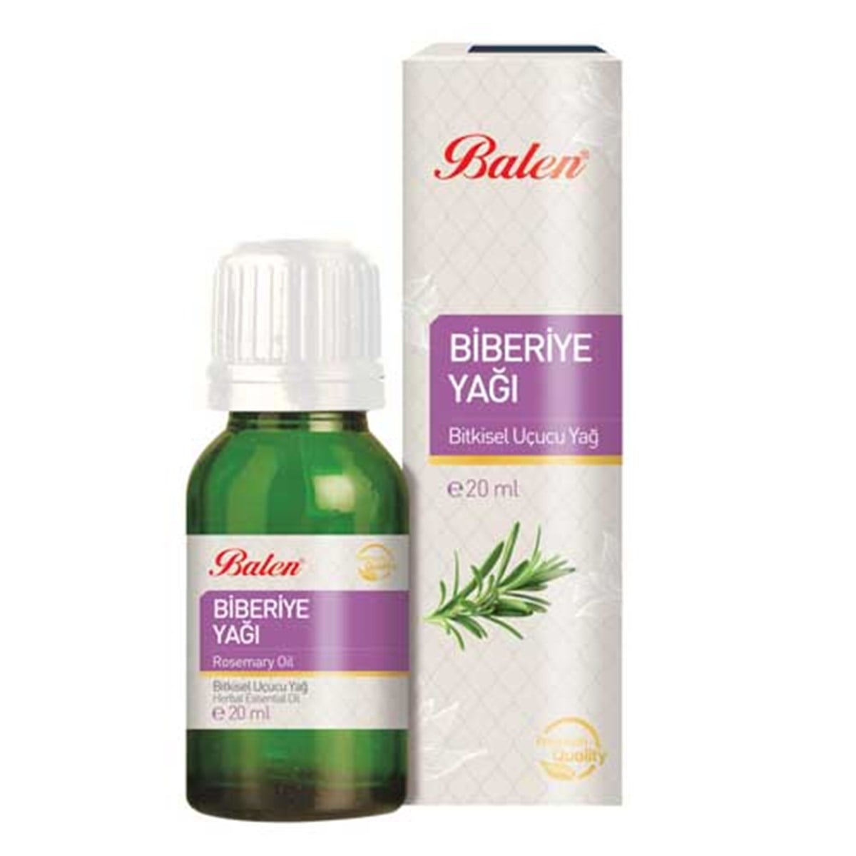Balen Biberiye Yağı 20 Ml İçilebilir Doğal Bitkisel Uçucu Yağ